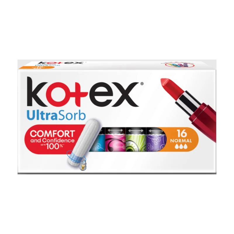 Tampoane Normal Ultrasorb, 16 Buci, KOTEX