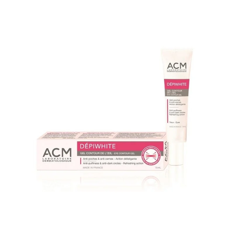 Gel Pentru Conturul Ochiilor Depiwhite, 15 Ml, ACM