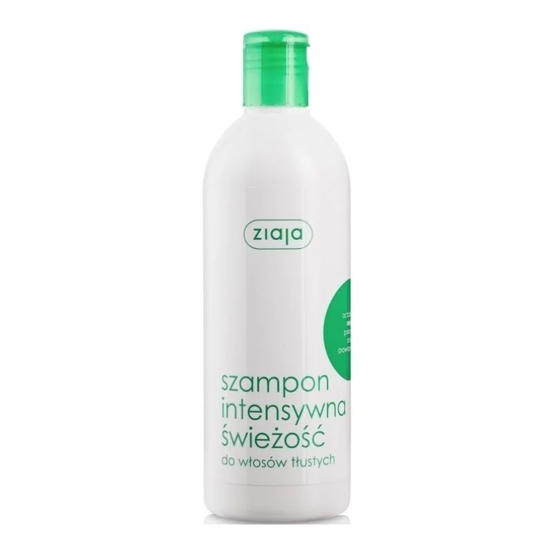 Ziaja Sampon Cu Menta, Octopirox Și Urzică Pentru Par Gras, 400 Ml