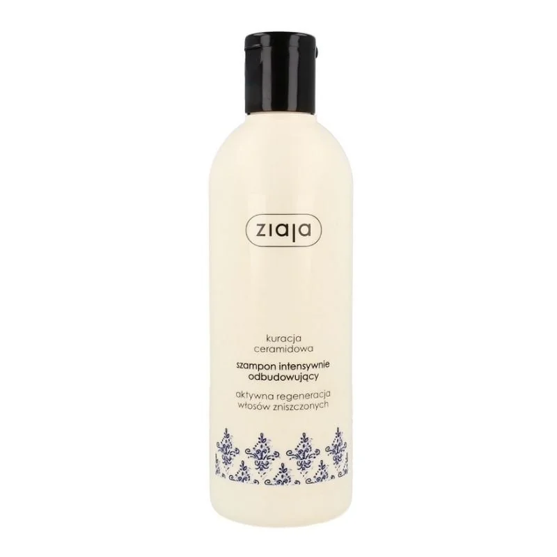 Ziaja Sampon Pe Baza De Ceramide Pentru Par Deteriorat, 300 Ml