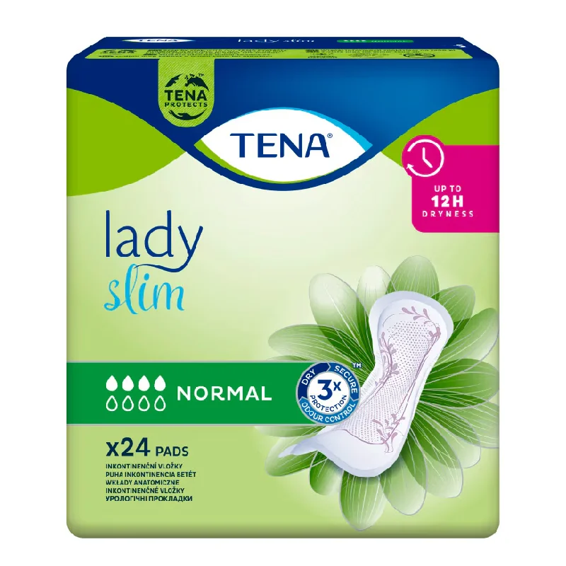 Absorbante Incontinenta Urinara Lady Normal, 24 Bucati, Tena