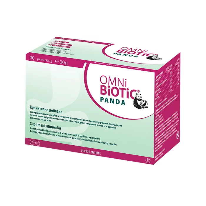 Omni Biotic Panda, 30 Plicuri*3G, Institut Allergosan