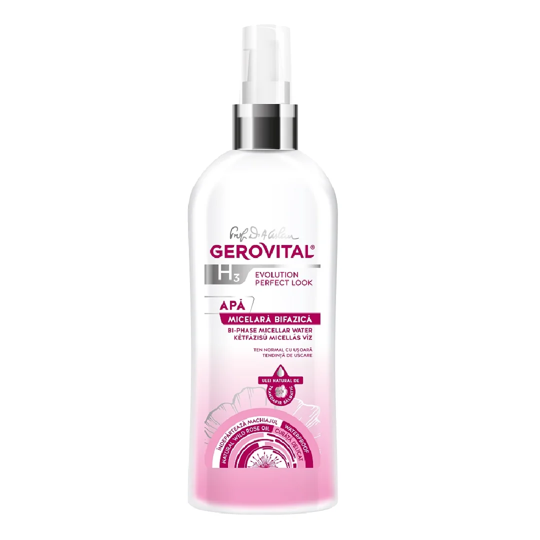 Apa Micelara Bifazica H3 Evolution Perfect Look, 150 Ml, Gerovital