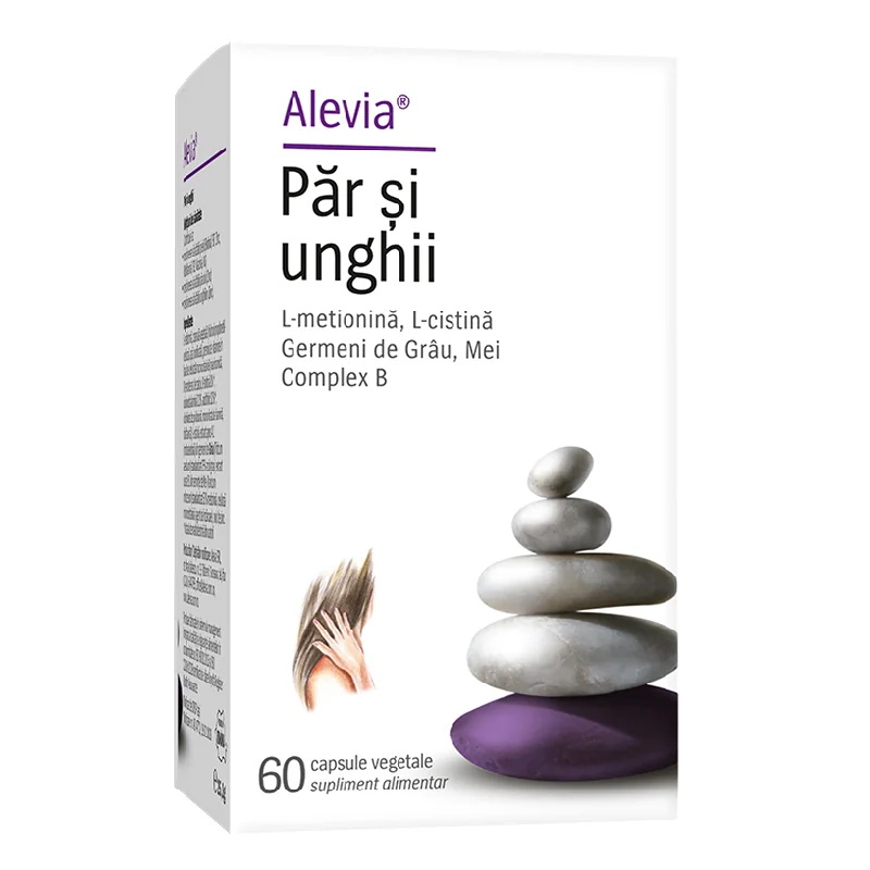 Par Si Unghii, 60 Capsule Vegetale, Alevia