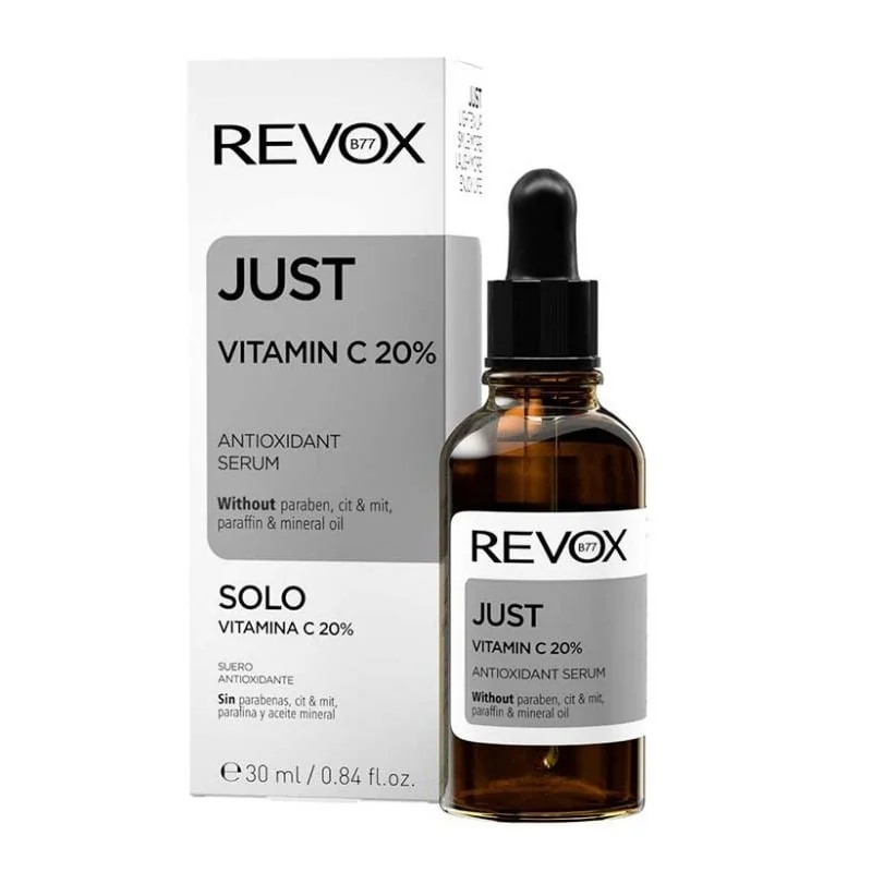 Serum Antioxidant Pentru Ten Cu Vitamina C 20%, 30ml, Revox