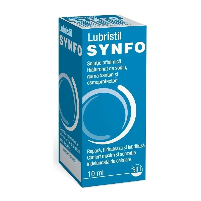 Solutie Oftalmica Lubristil Synfo, 10 Ml, Sifi