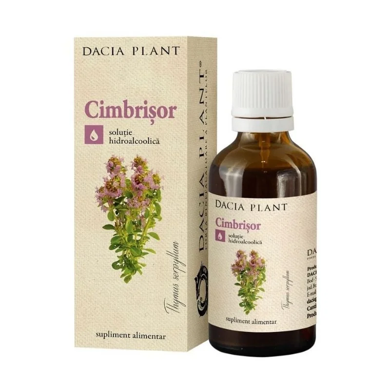 Tinctura De Cimbrisor, 50 Ml, Dacia Plant