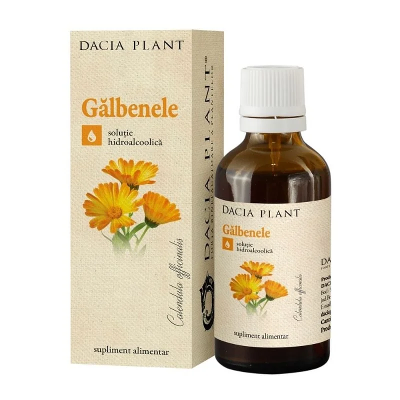 Tinctura De Galbenele, 50ml, Dacia Plant