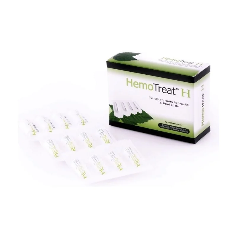 HemoTreat H, 12 Supozitoare