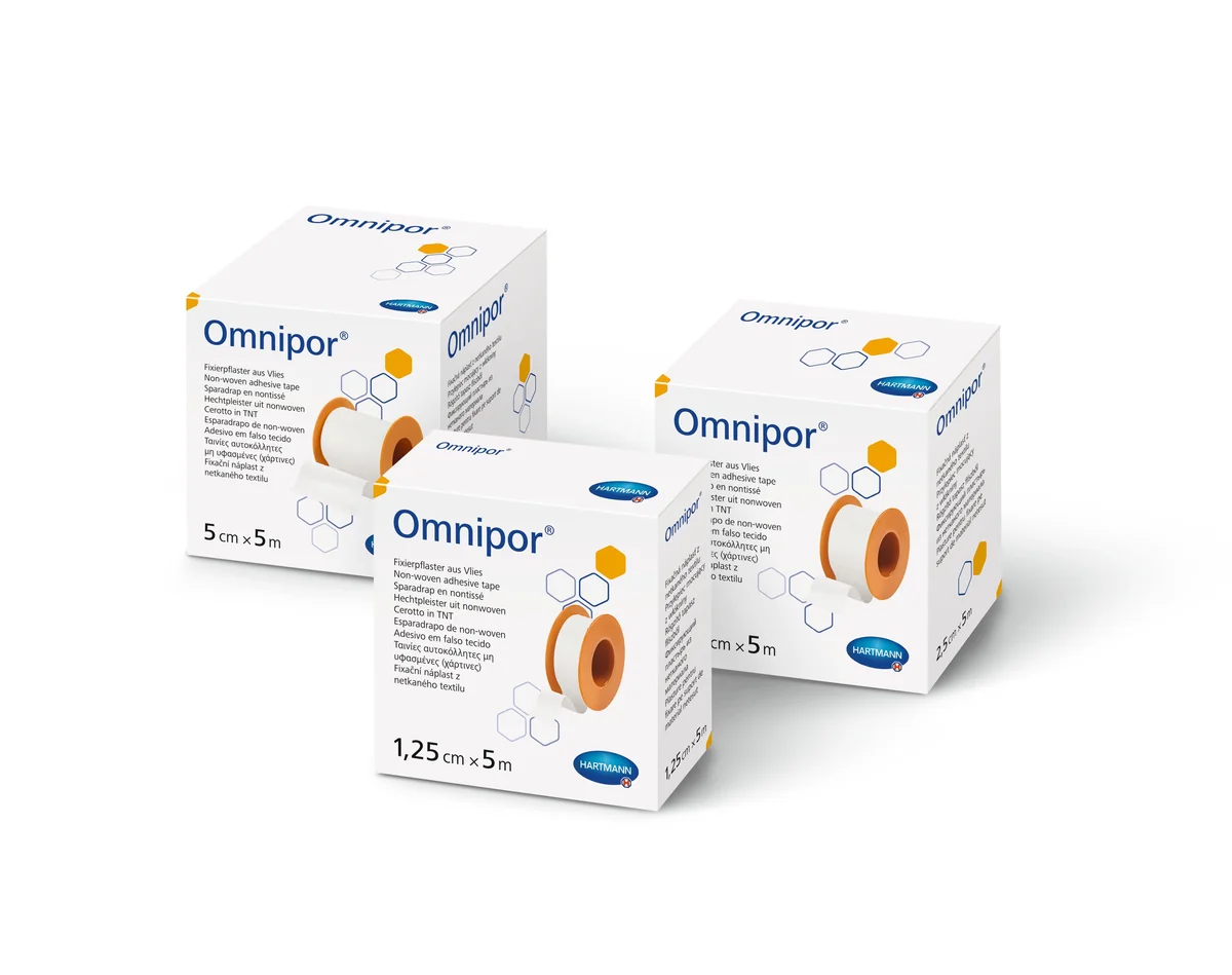 Omnipor Plasturi Pe Suport Hârtie 2.5 Cm X 5 M