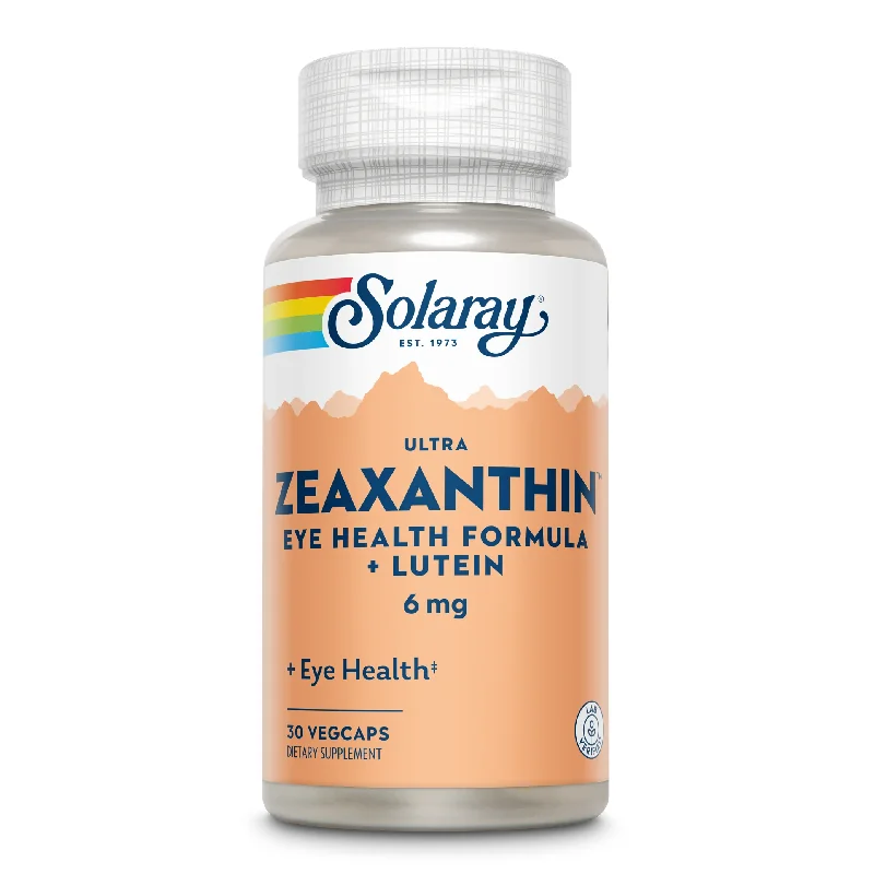 Ultra Zeaxanthin 6 Mg Solaray, 30 Capsule, Secom