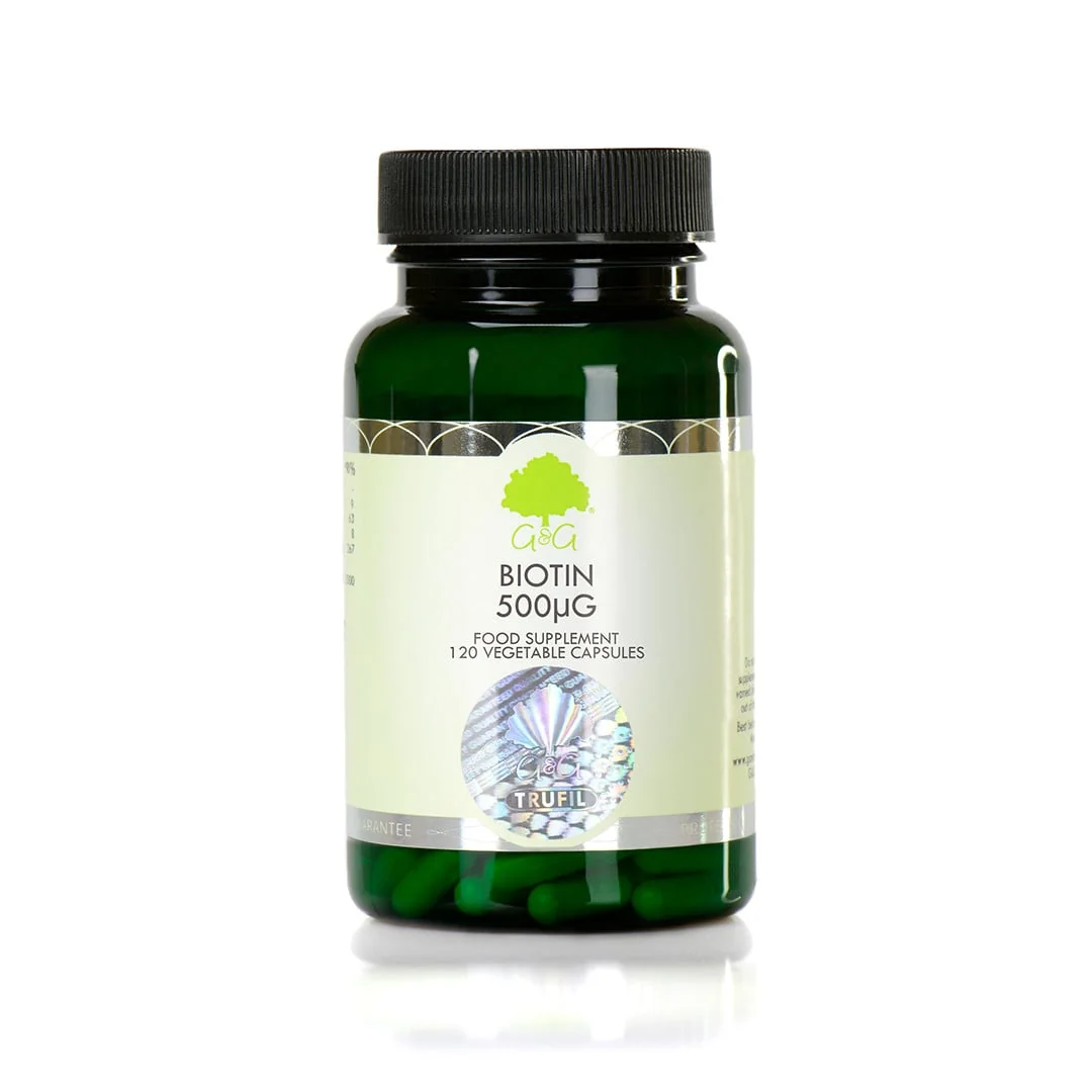 Biotina 500 Mcg, 120 Capsule