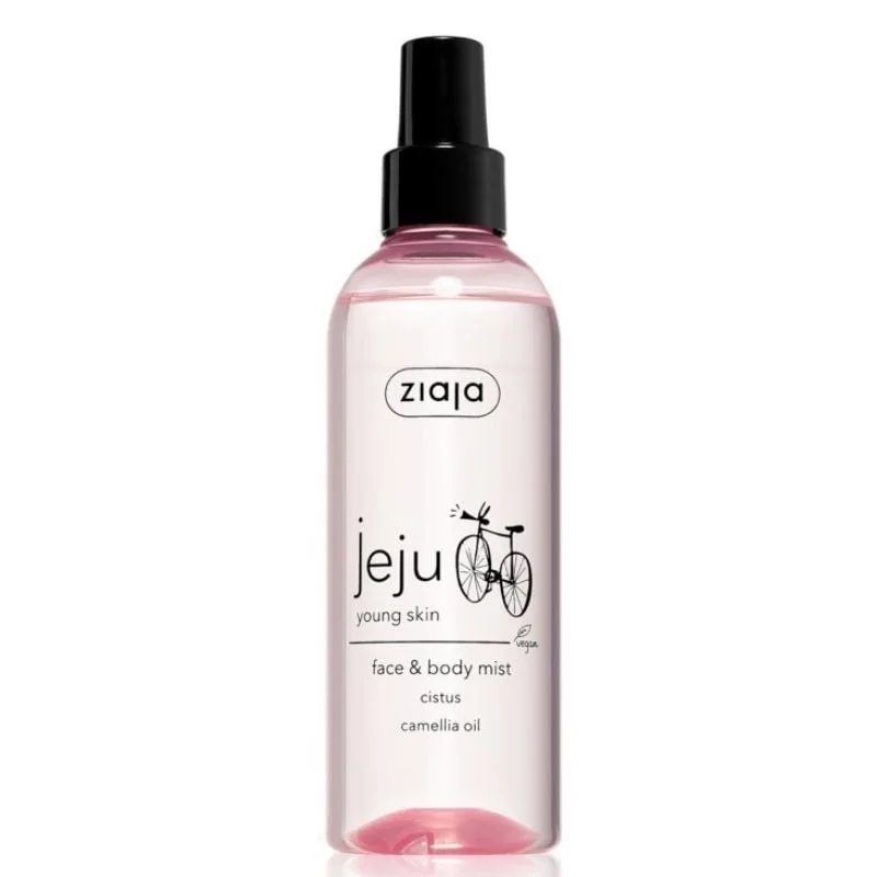 Ziaja Jeju Pink Spray Pentru Fata Si Corp, 200 Ml