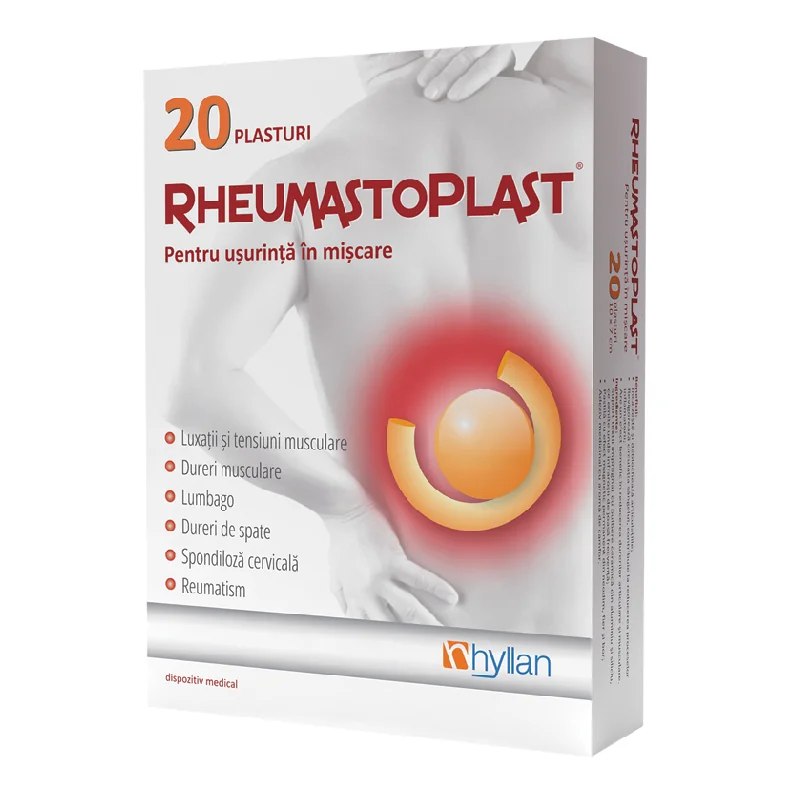 Rheumastoplast 20 Plasturi Hyllan