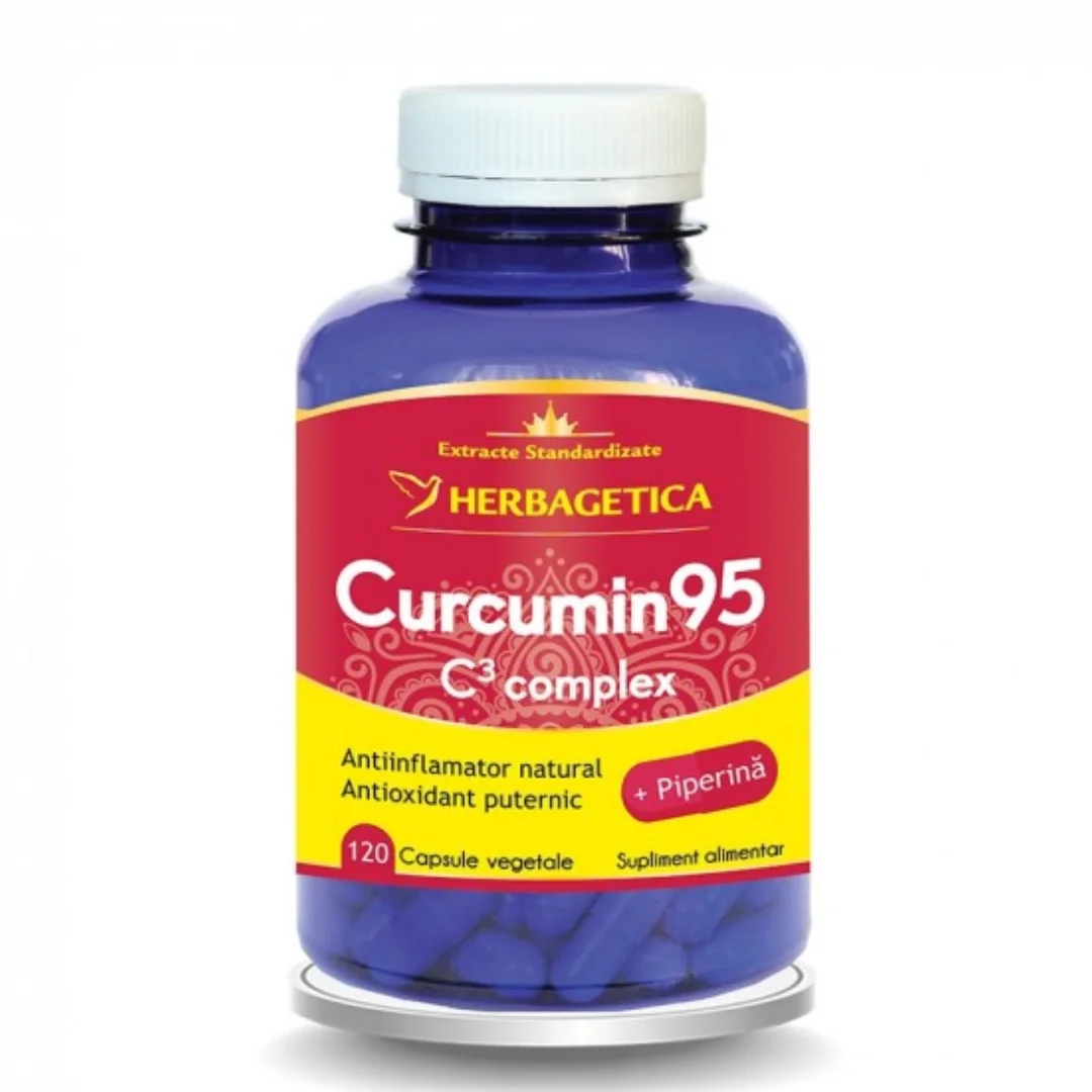 Curcumin 95 C3 Complex 120 Capsule Herbagetica