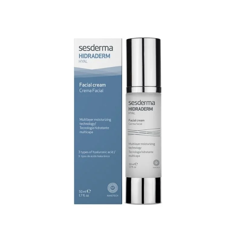 Crema Hidratanta Hidraderm Hyal, 50 Ml, SESDERMA
