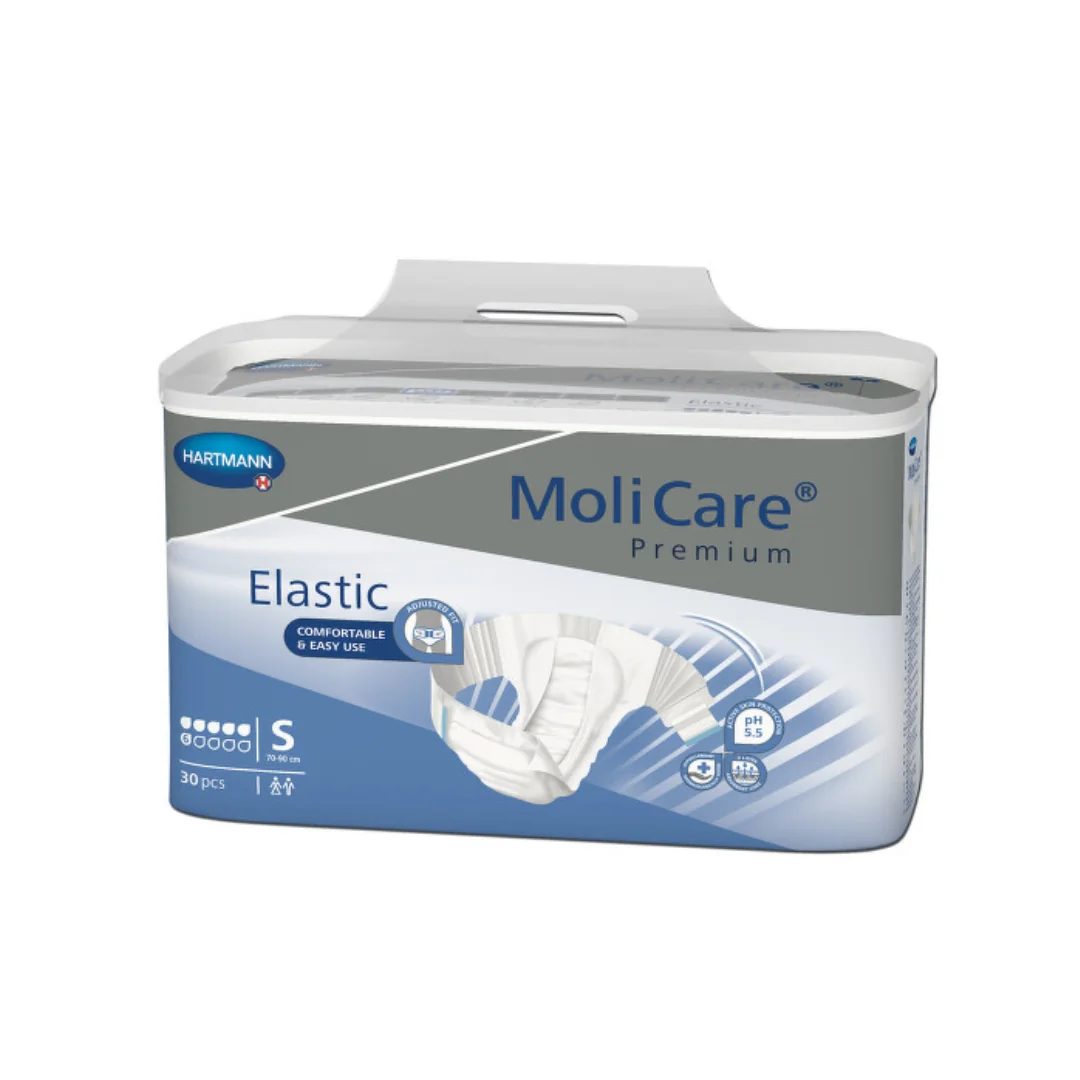 Scutece Pentru Adulti MoliCare® Premium Elastic 6 Picaturi S X 30 Buc