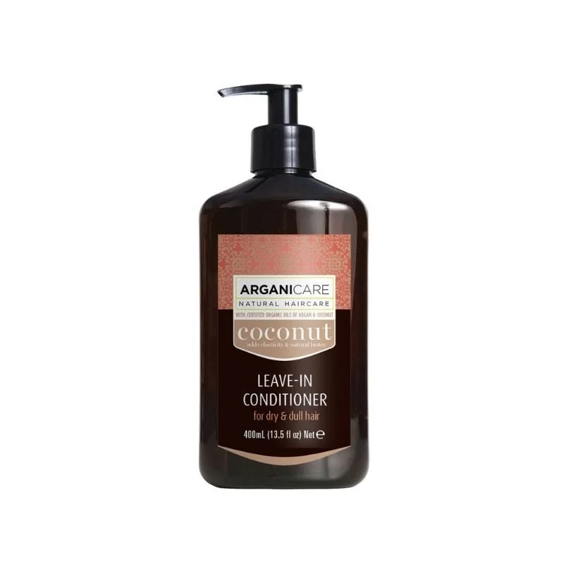 Arganicare Balsam Fără Clătire Cu Ulei De Cocos, 400 Ml