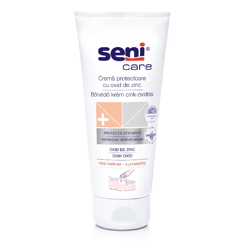 Crema Protectoare Cu Oxid De Zinc Fara Parfum Care, 100 Ml, SENI