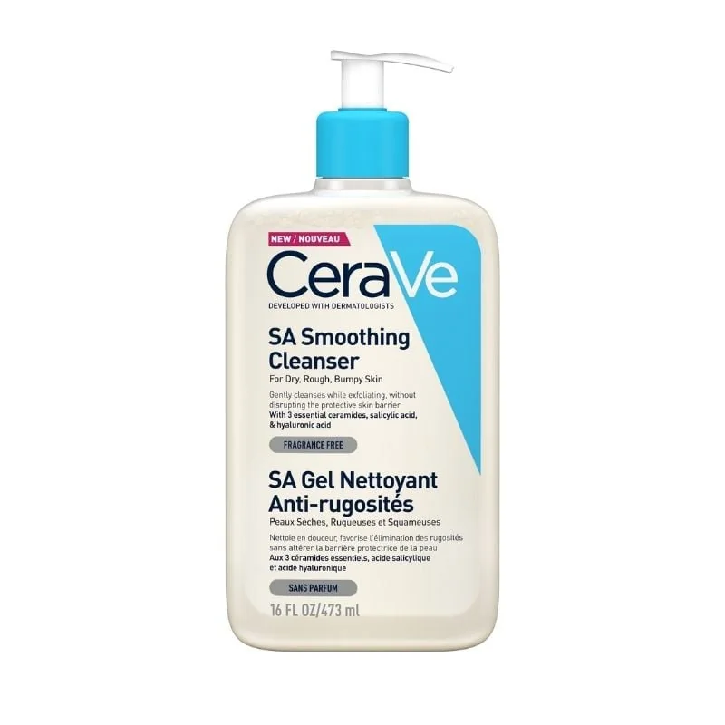 Gel De Curățare Anti-Rugozități SA, 473 Ml, CeraVe