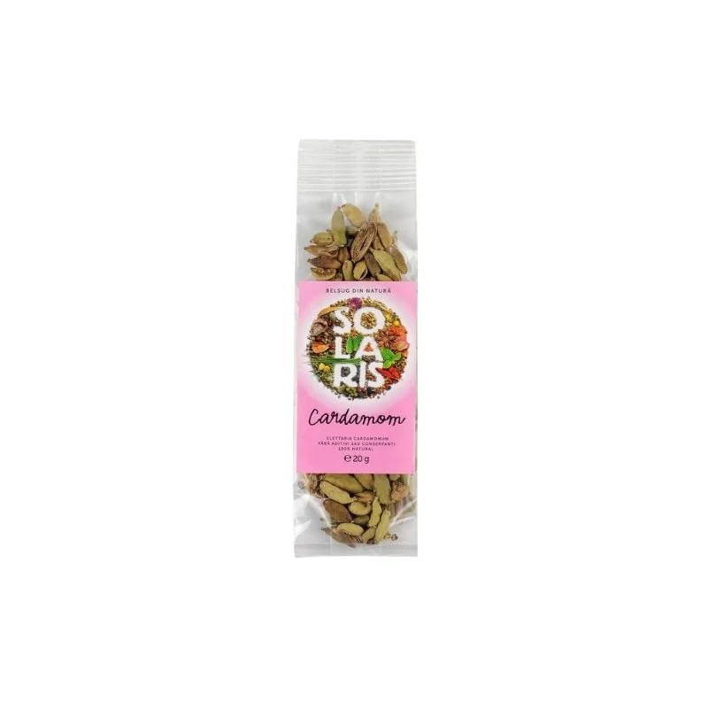 SOLARIS Cardamon Întreg Verde, 20g