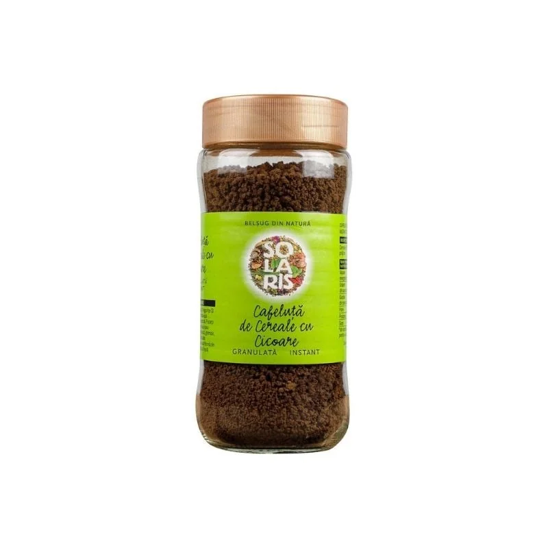 Cafeluta Granulata De Cereale Cu Cicoare, 100g, Solaris