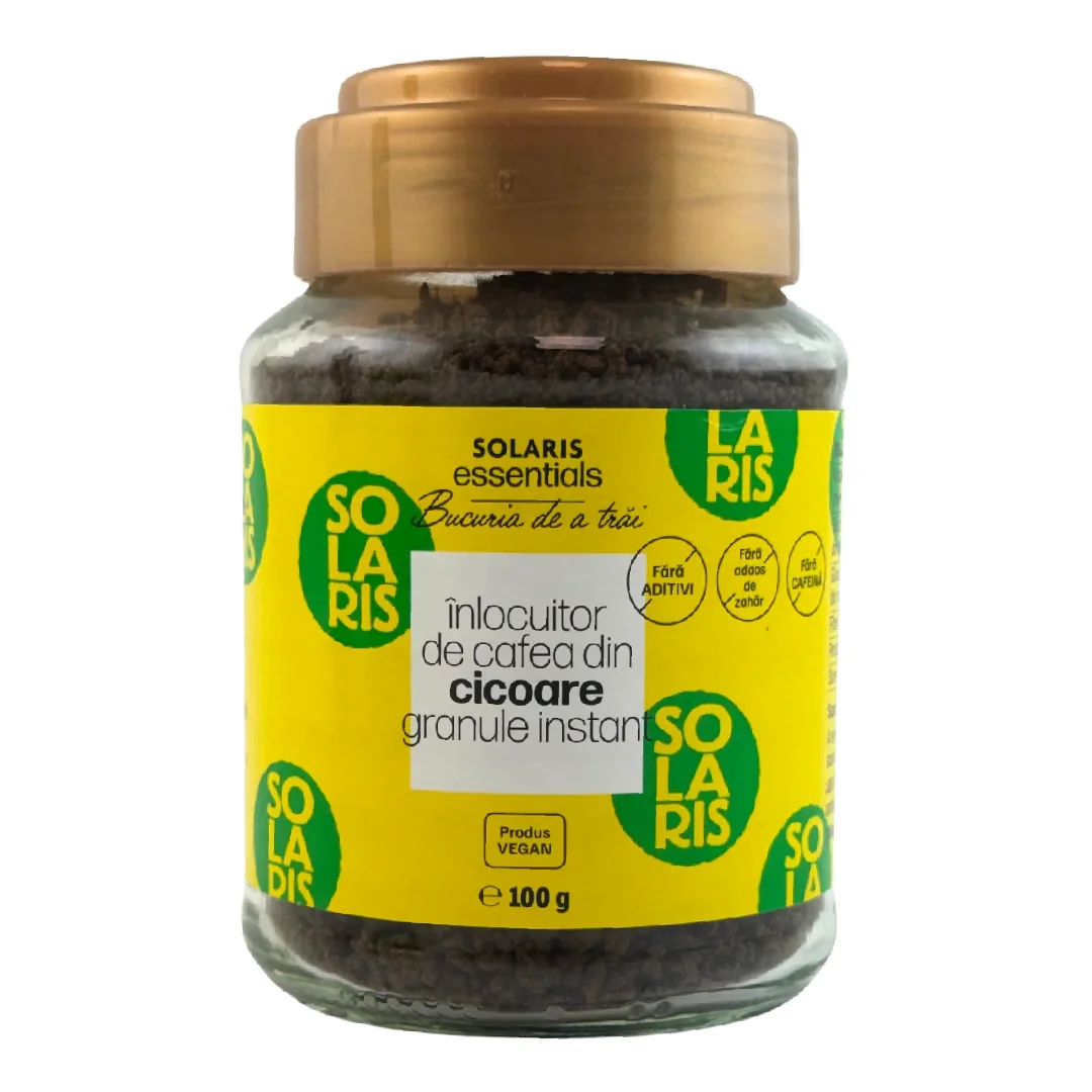 Cafeluta Granulata De Cereale Cu Cicoare, 100g, Solaris