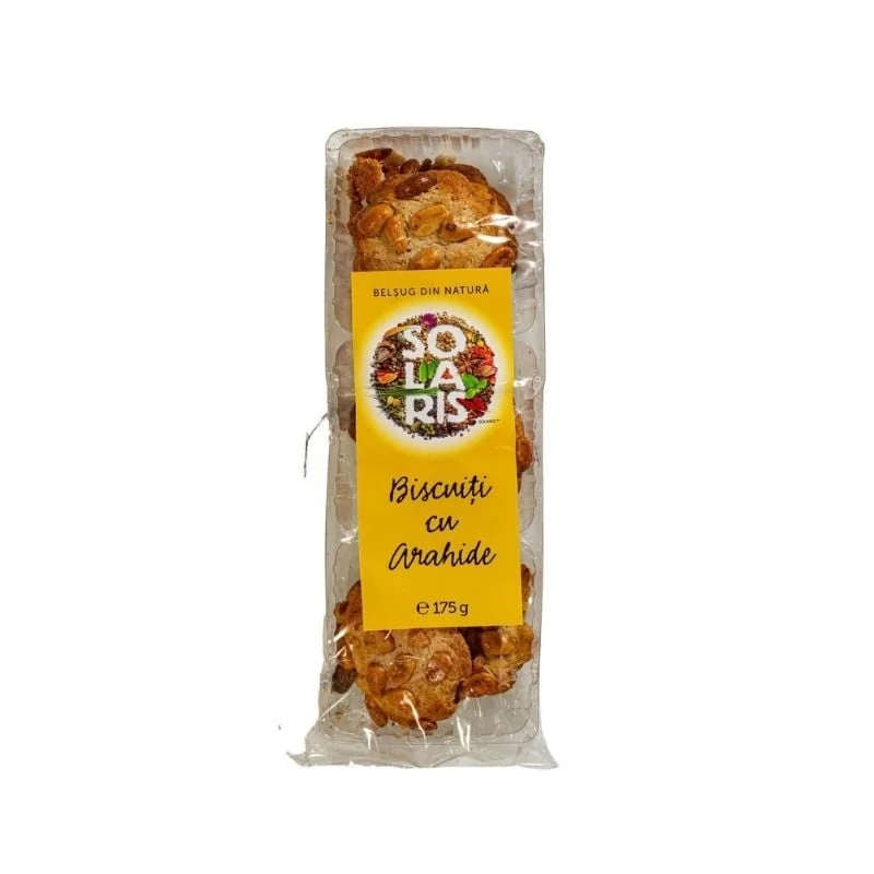 SOLARIS Biscuiti Cu Arahide, 175g