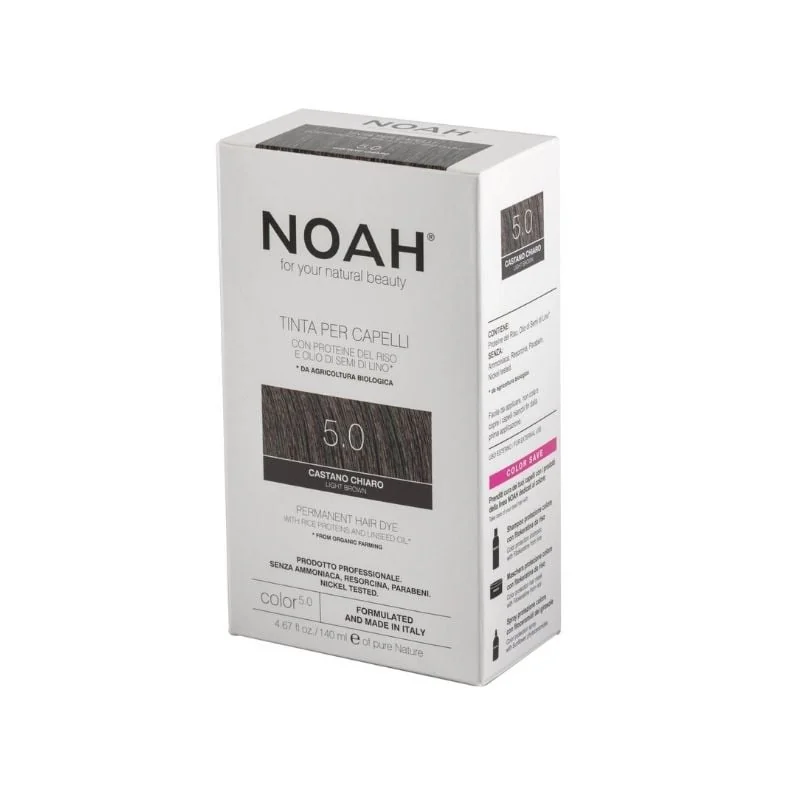 Noah Vopsea De Par Naturala Fara Amoniac, Saten Deschis (5.0), 140 Ml