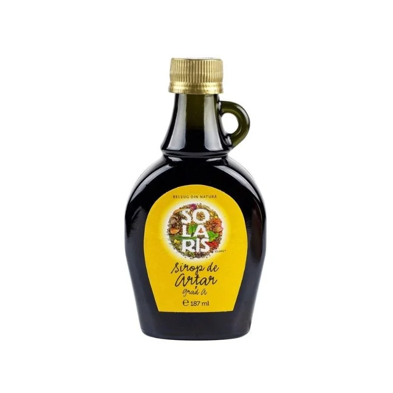Solaris Sirop De Arțar Grad A, 187ml