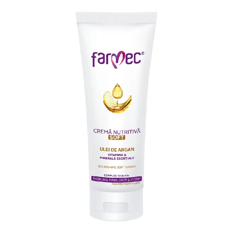 Crema Nutritiva Soft Cu Ulei De Argan, 150 Ml, Farmec