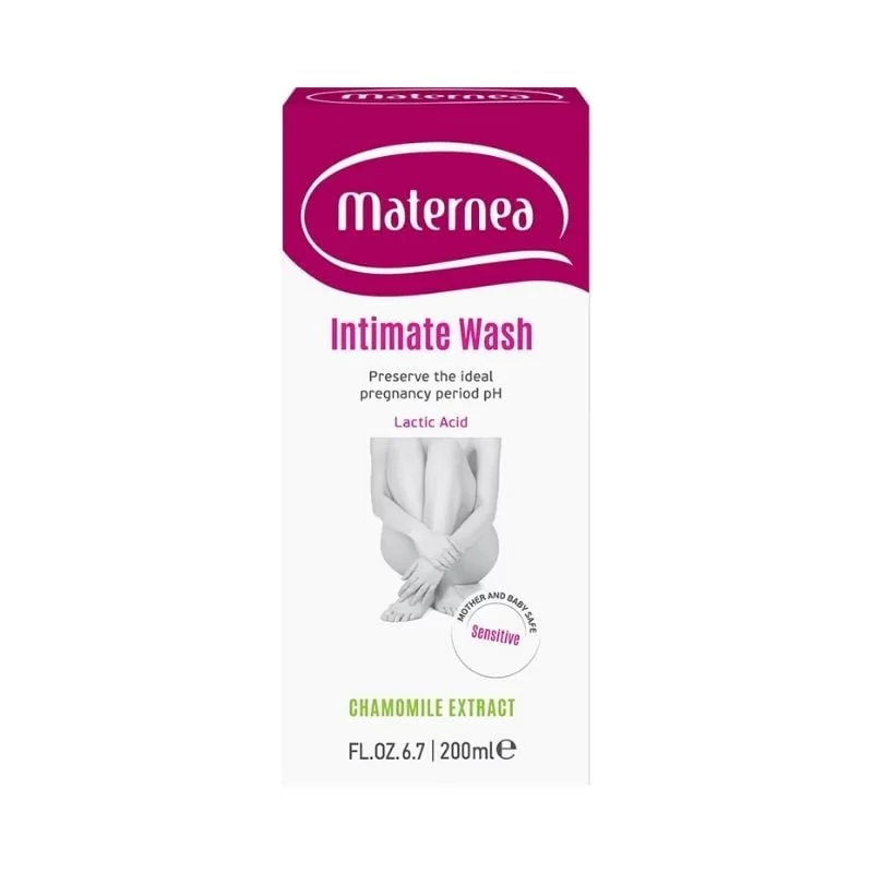 Maternea Gel Pentru Spalare Intima Cu Acid Lactic, 200Ml