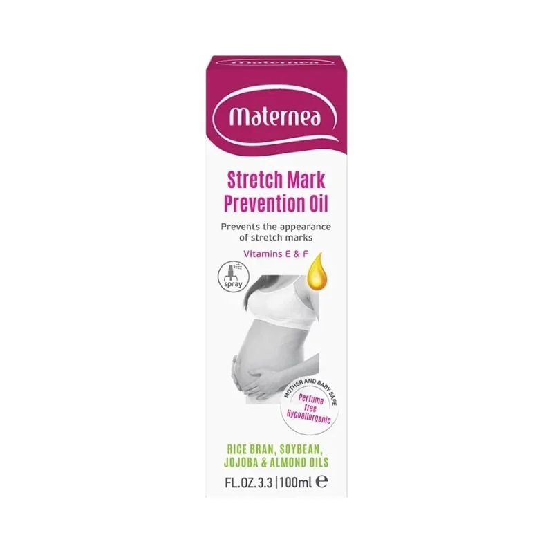 Maternea Spray Ulei De Prevenire A Vergeturilor Cu Vit E Si F, 100ml