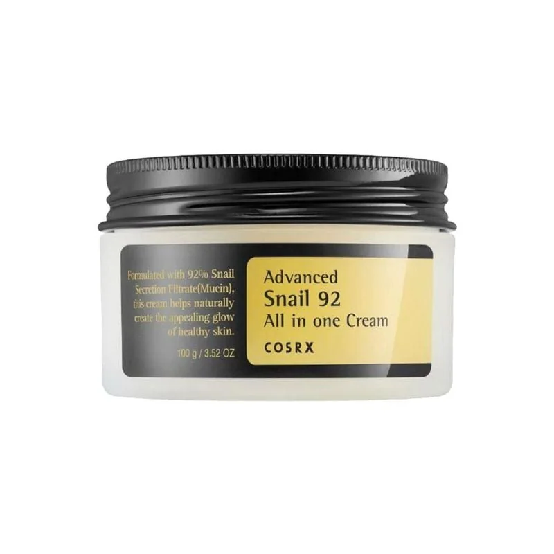 Crema Faciala Cu 92% Extract De Melc, 100 ML, COSRX