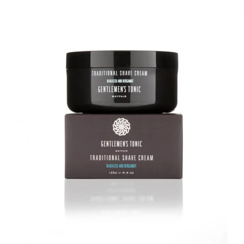 Crema De Barbierit Tradițională Babassu&Bergamot, 125ml, Gentlemen's Tonic