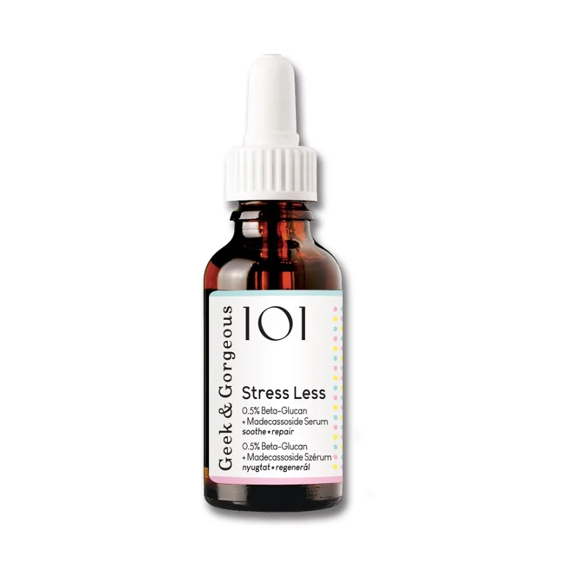 Ser Reparator Si Calmant Stress Less, 30 Ml, Geek & Gorgeous