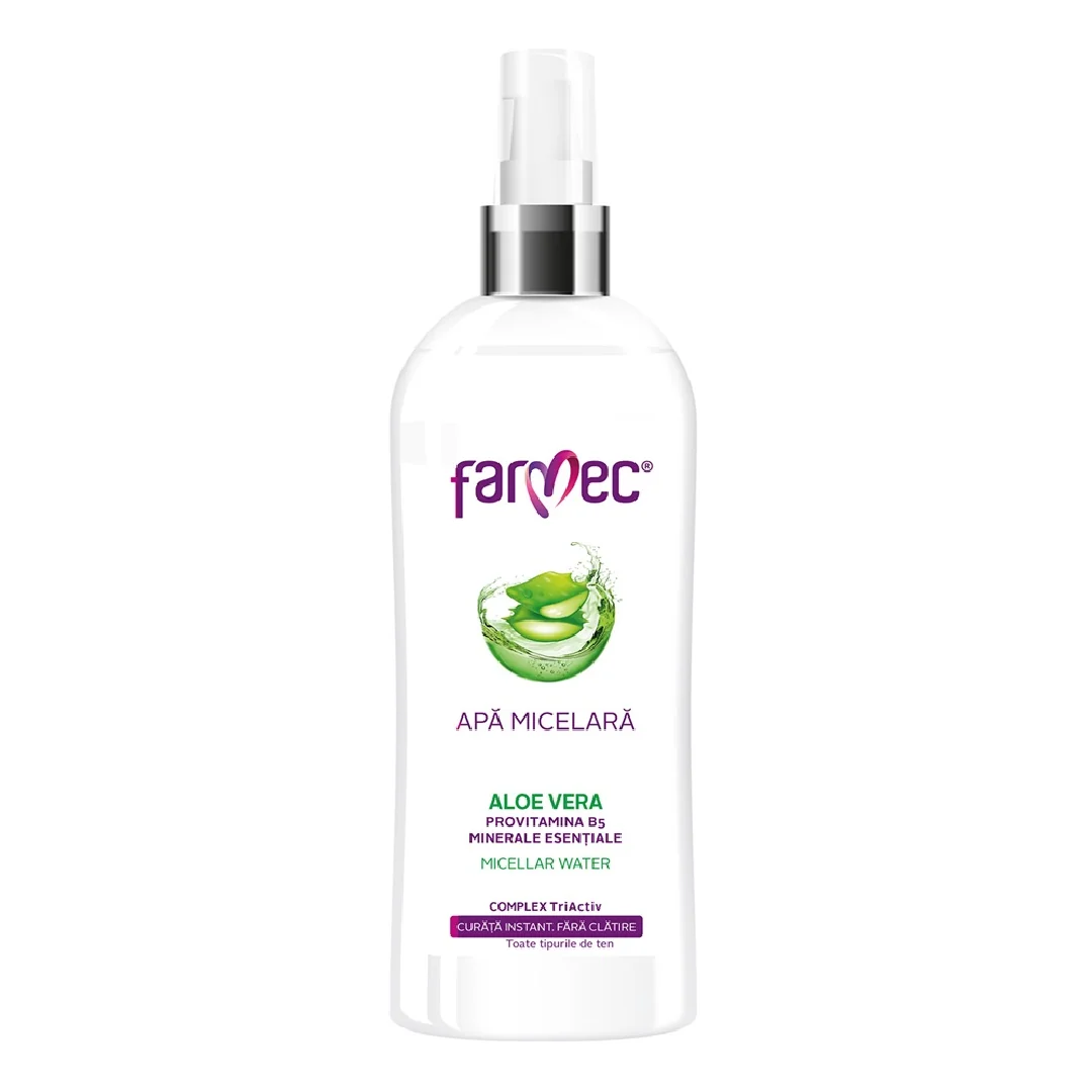 Apa Micelara Aloe Vera, 150 Ml, Farmec