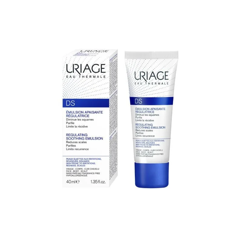 Emulsie De Fata Pentru Dermatita Seboreica D.S, 40 Ml, Uriage