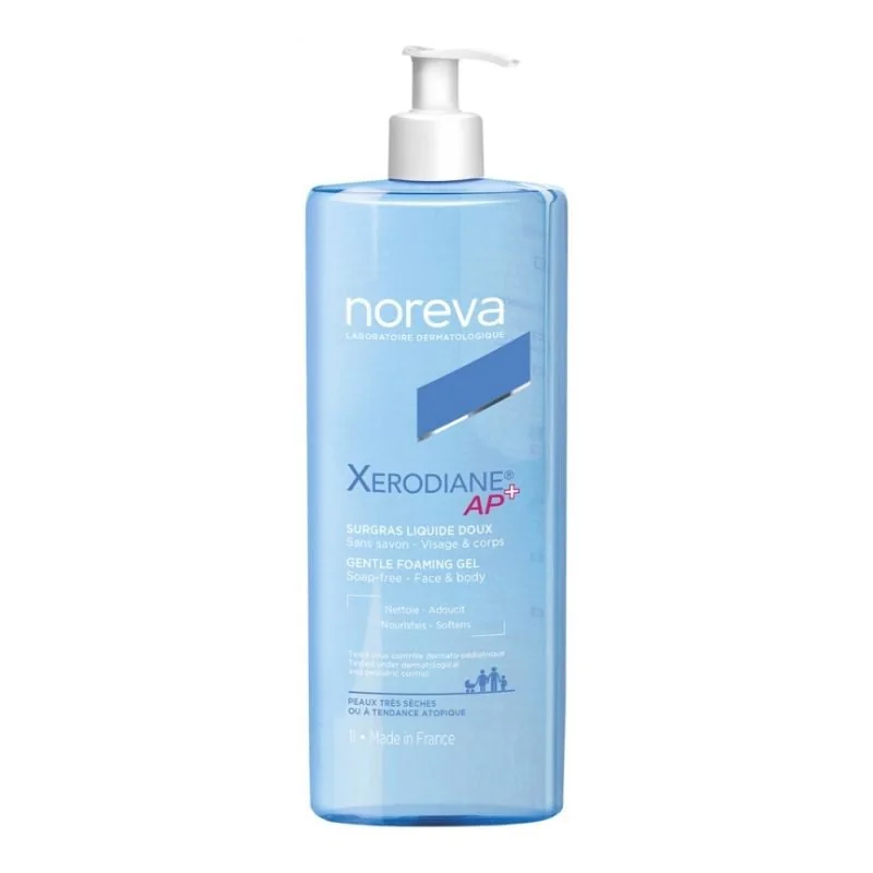 Noreva Xerodiane Ap+ Surgras Lichid Gel Spumant Delicat, 1000ml