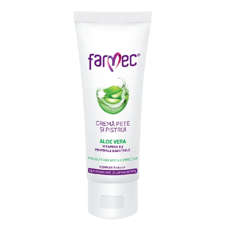 Crema Pete Și Pistrui Aloe Vera 50 Ml Farmec