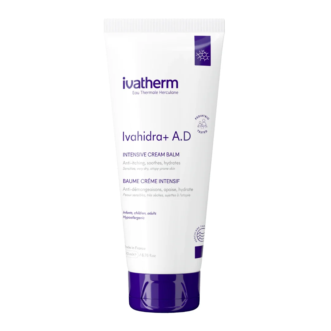 Crema Balsam Intens Emolienta, 200 Ml, Ivahidra+ Ad, Ivatherm