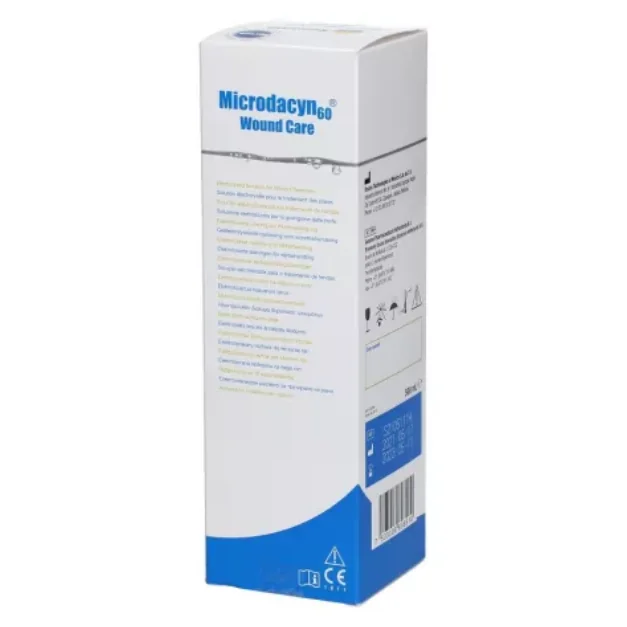 Microdacyn Soluție De Irigare Pentru Dezinfectare Plagilor, 500ml