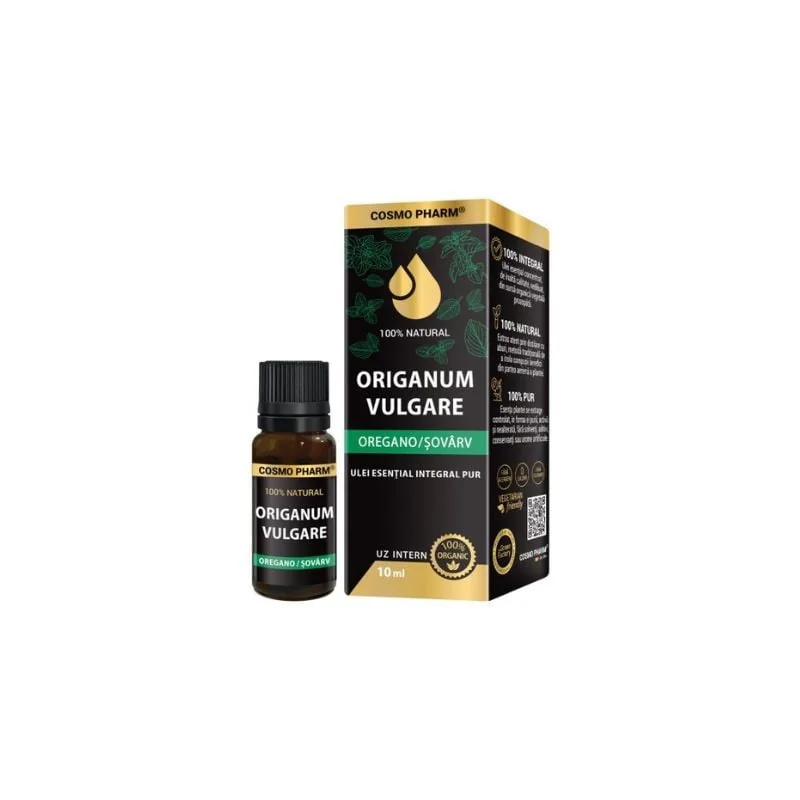 Ulei Esential De Oregano / Sovarv, 10 Ml, Cosmo Pharm