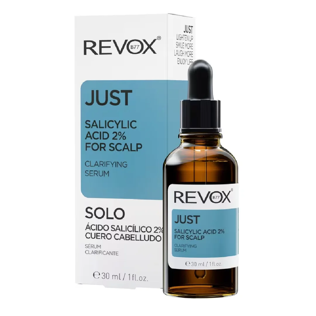 Acid Salicilic 2% Pentru Scalp Just, 30 Ml, Revox