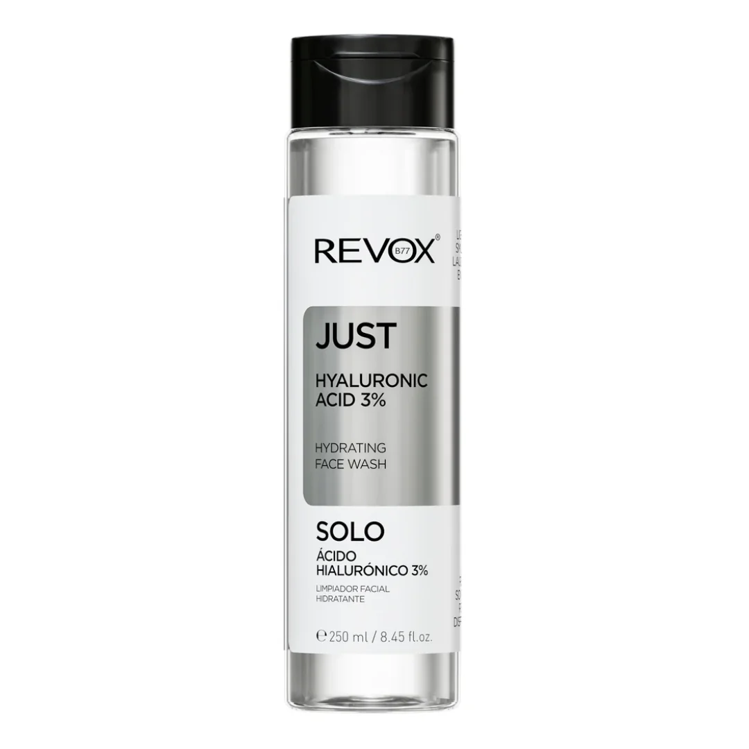 Gel De Curatare Cu Acid Hialuronic 3% Just, 250 Ml, Revox