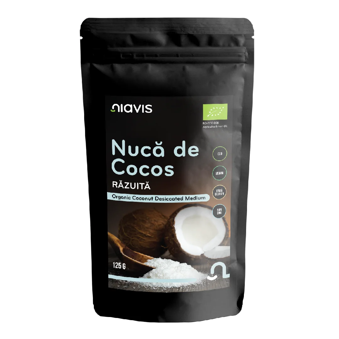 Nuca De Cocos Razuita Ecologica Bio, 125g, Niavis