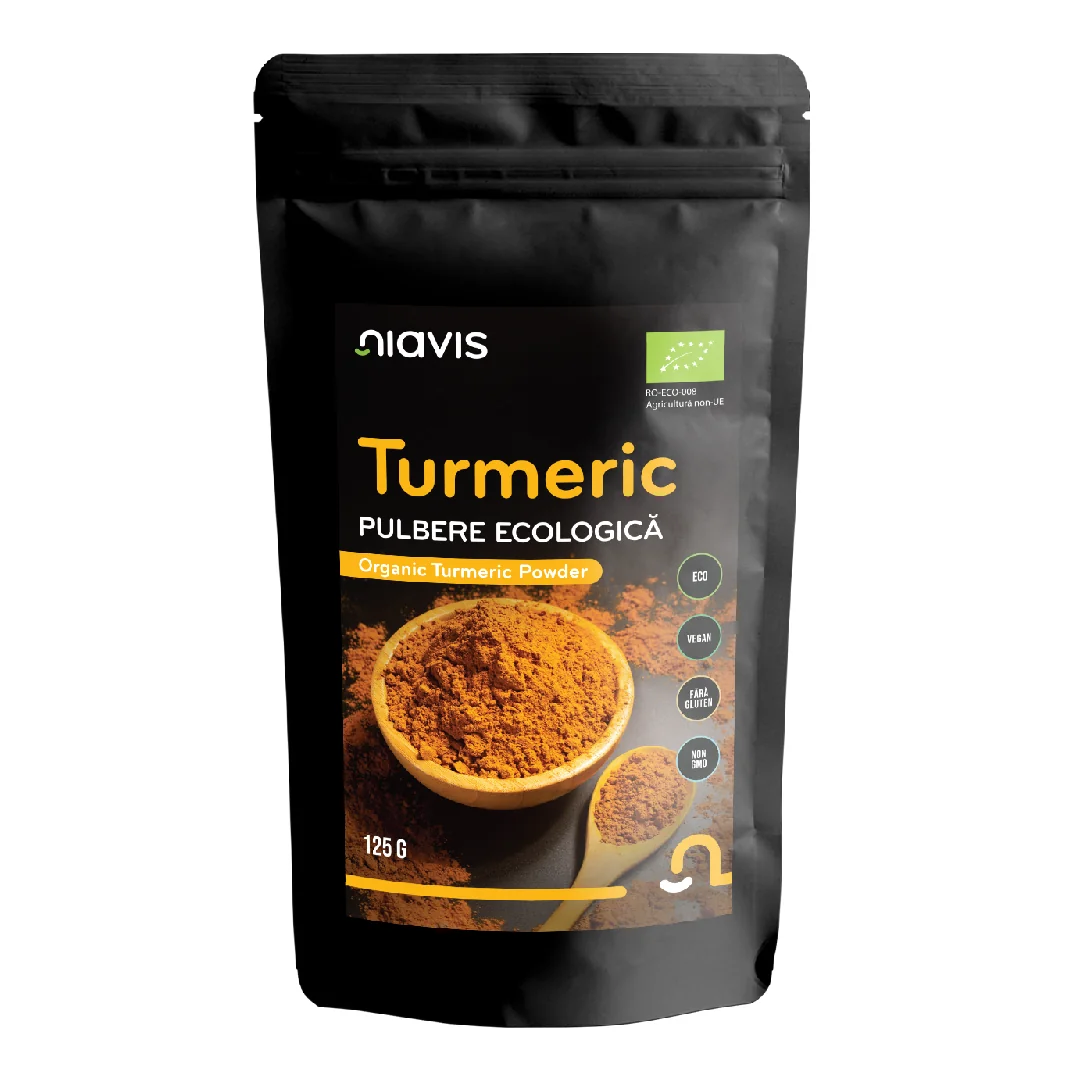 Turmeric Pulbere Ecologica Bio 125g Niavis