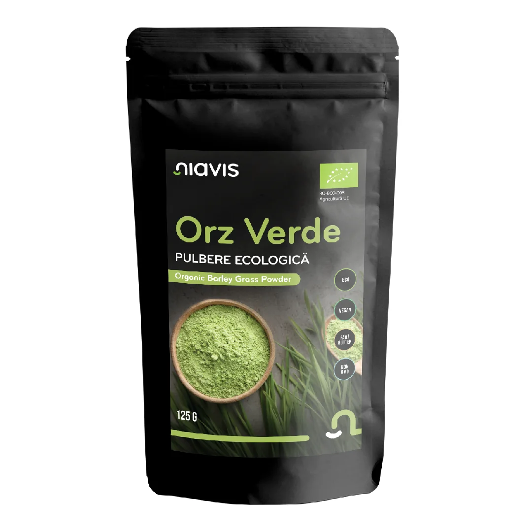 Orz Verde Pulbere Ecologica Bio, 125G, Niavis