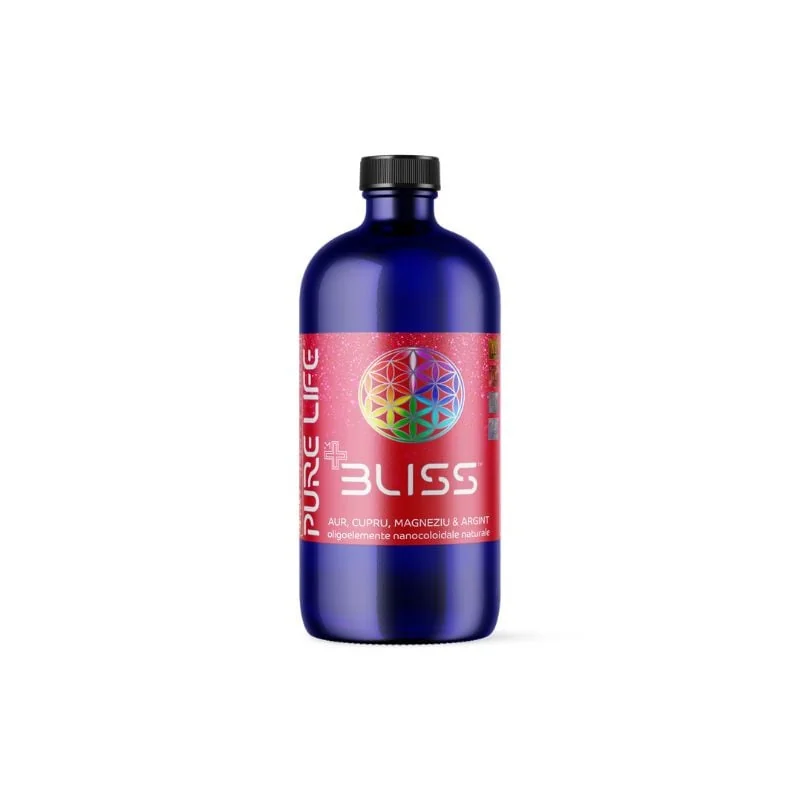 Solutie Nanocoloidala Minerals+ Mix Bliss, 240 Ml, Pure Life