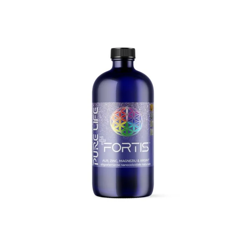 Solutie Nanocoloidala Minerals+ Mix Fortis, 480 Ml, Pure Life